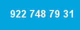 922 748 79 31 922 748 79 31